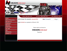 Tablet Screenshot of headsunlimited.com